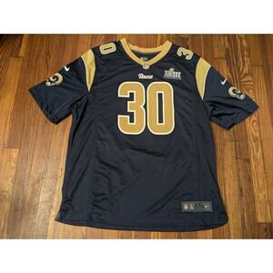 Nike La Rams Super Bowl 56 LA Rams Jersey Size 2XL